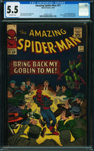 Load image into Gallery viewer, Amazing Spider-man #27 (1965) - CGC 5.5
