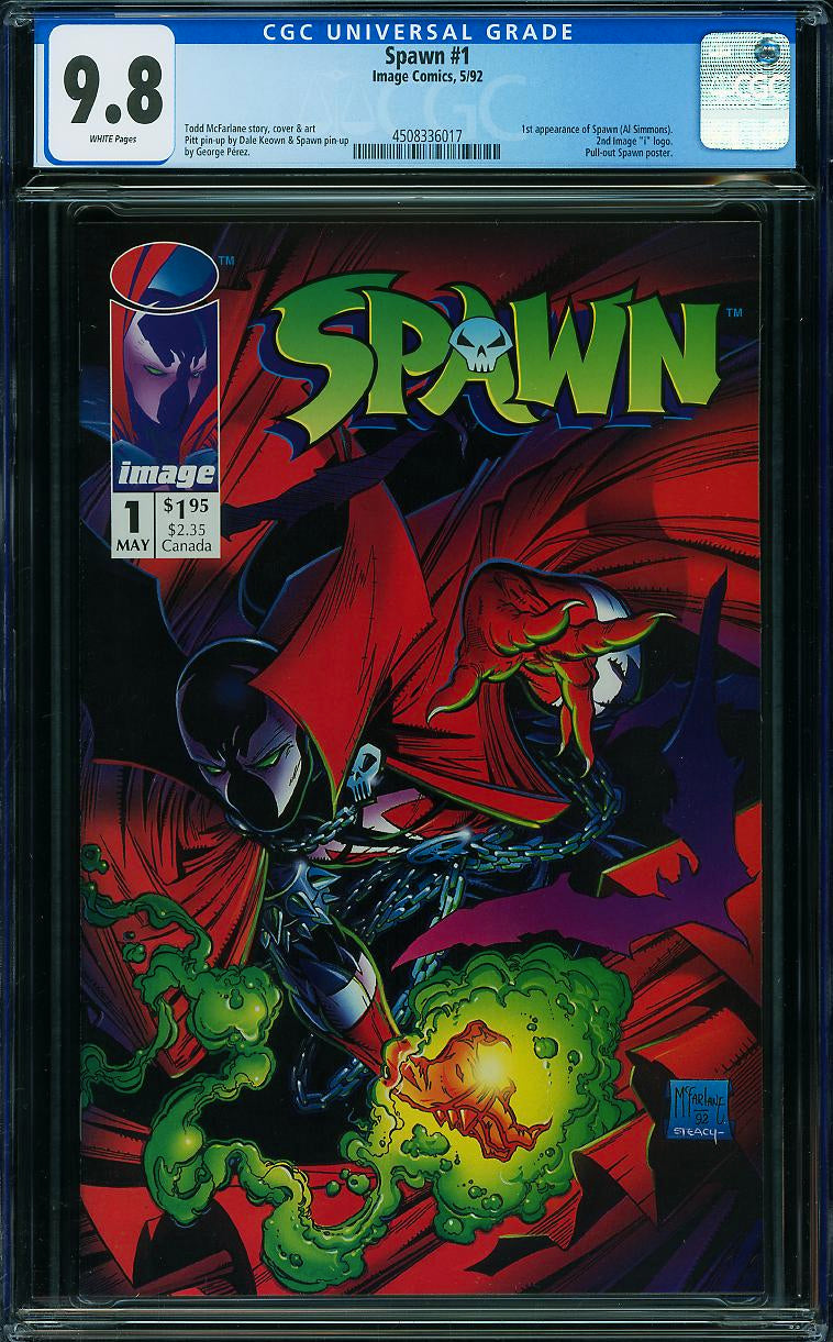 Spawn #1 (1992) - CGC 9.8