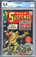 Load image into Gallery viewer, Tales of Suspense #44 (1963) - CGC 3.5
