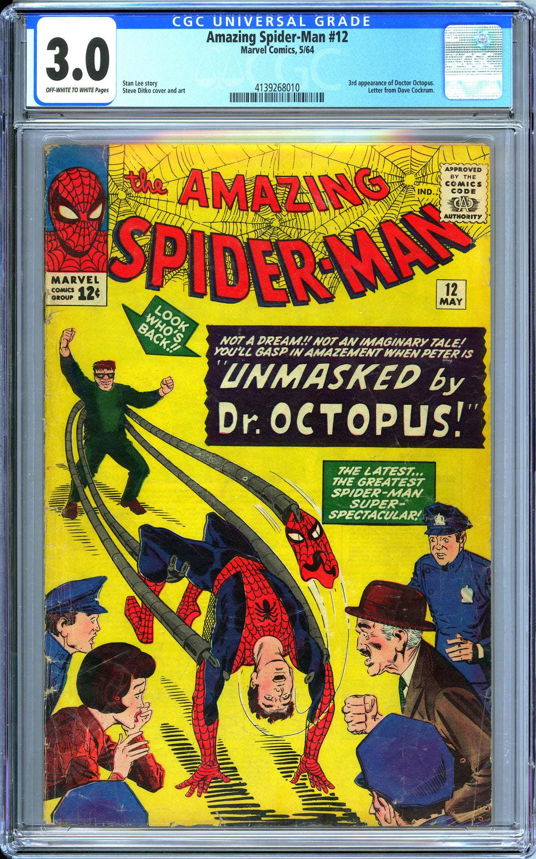 Amazing Spider-man #12 (1964) - CGC 3.0