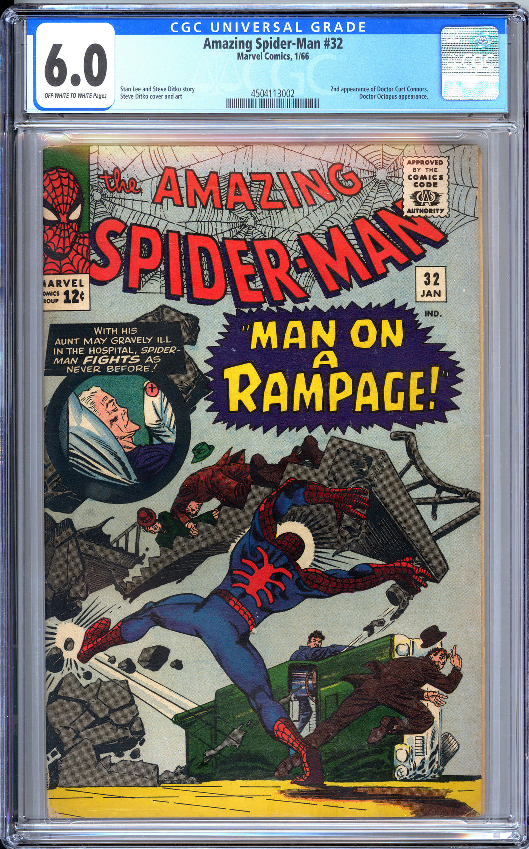 Amazing Spider-man #32 (1966) - CGC 6.0