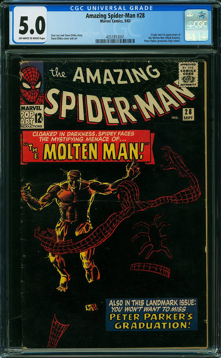 Amazing Spider-man #28 (1965) - CGC 5.0