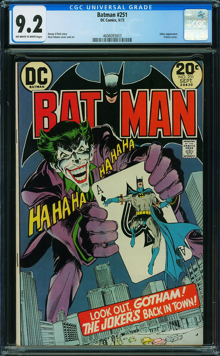 Batman #251 (1973) - CGC 9.2