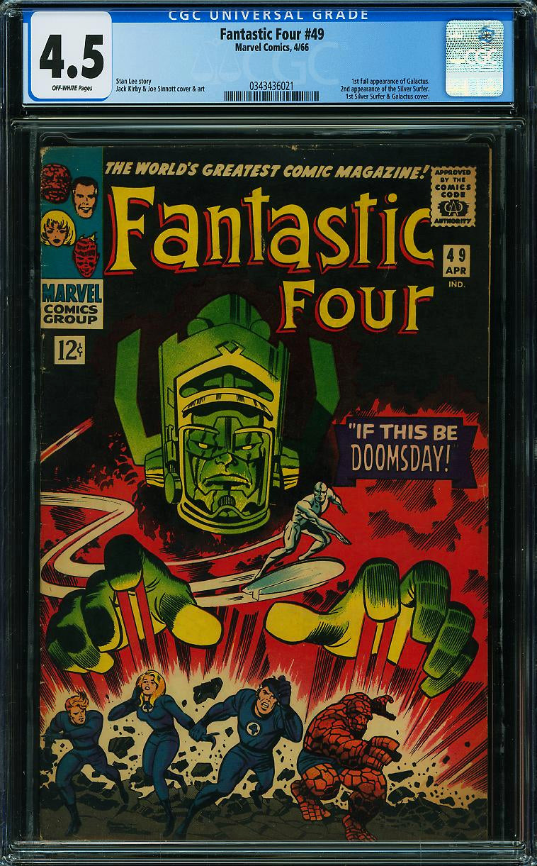Fantastic Four #49 (1966) - CGC 4.5