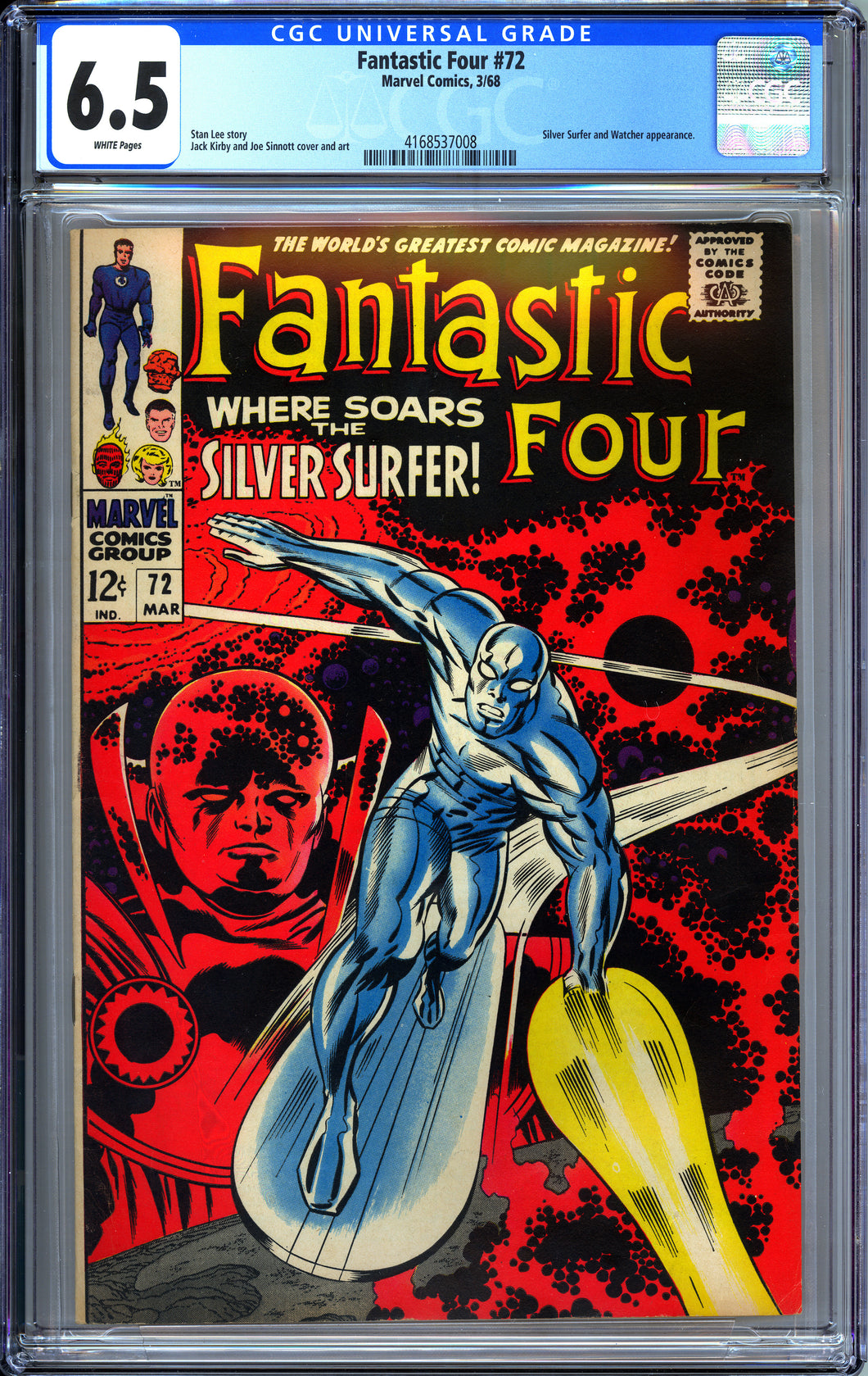 Fantastic Four #72 - CGC 6.5
