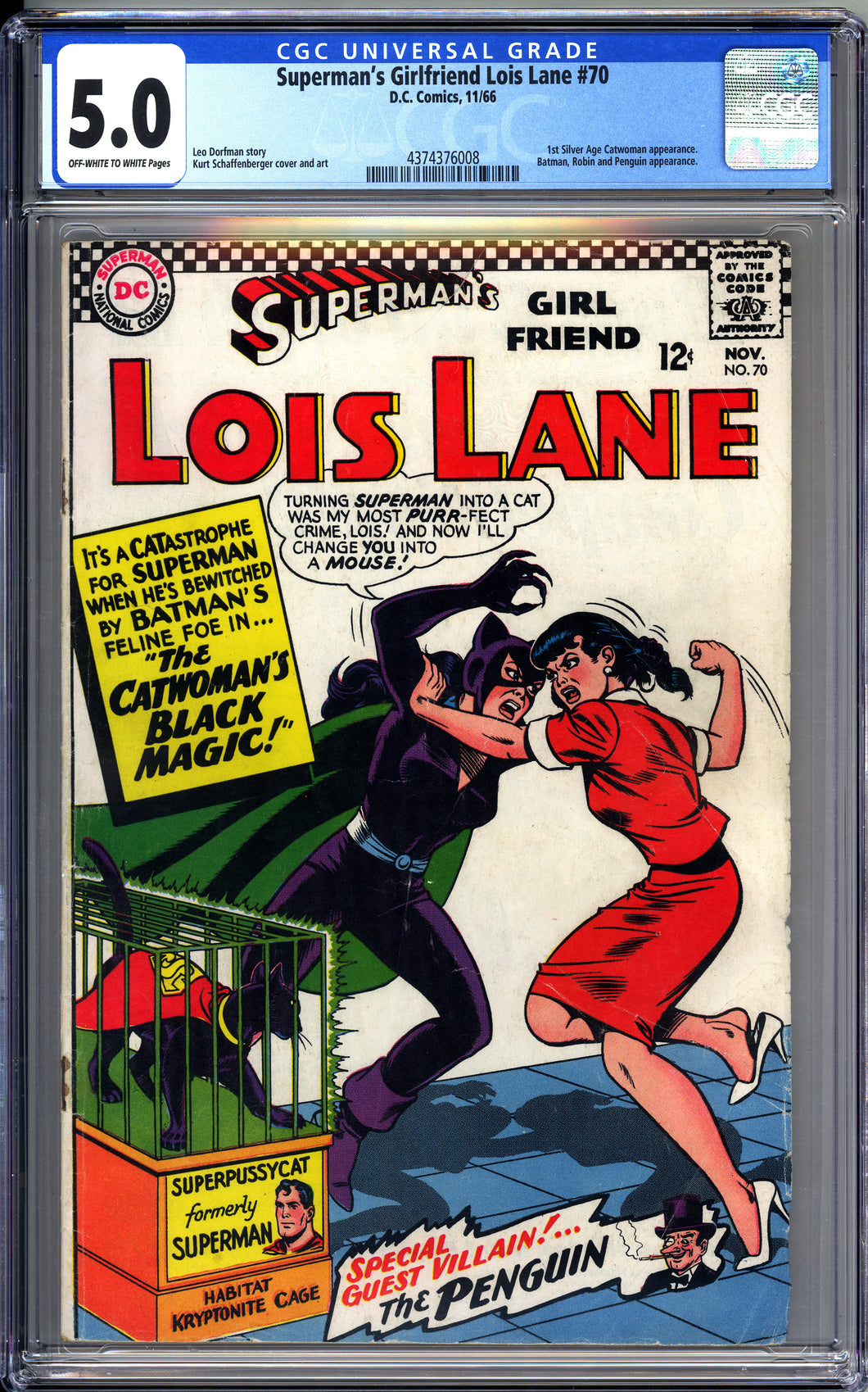 Superman's Girlfriend, Lois Lane #70 (1966) - CGC 5.0
