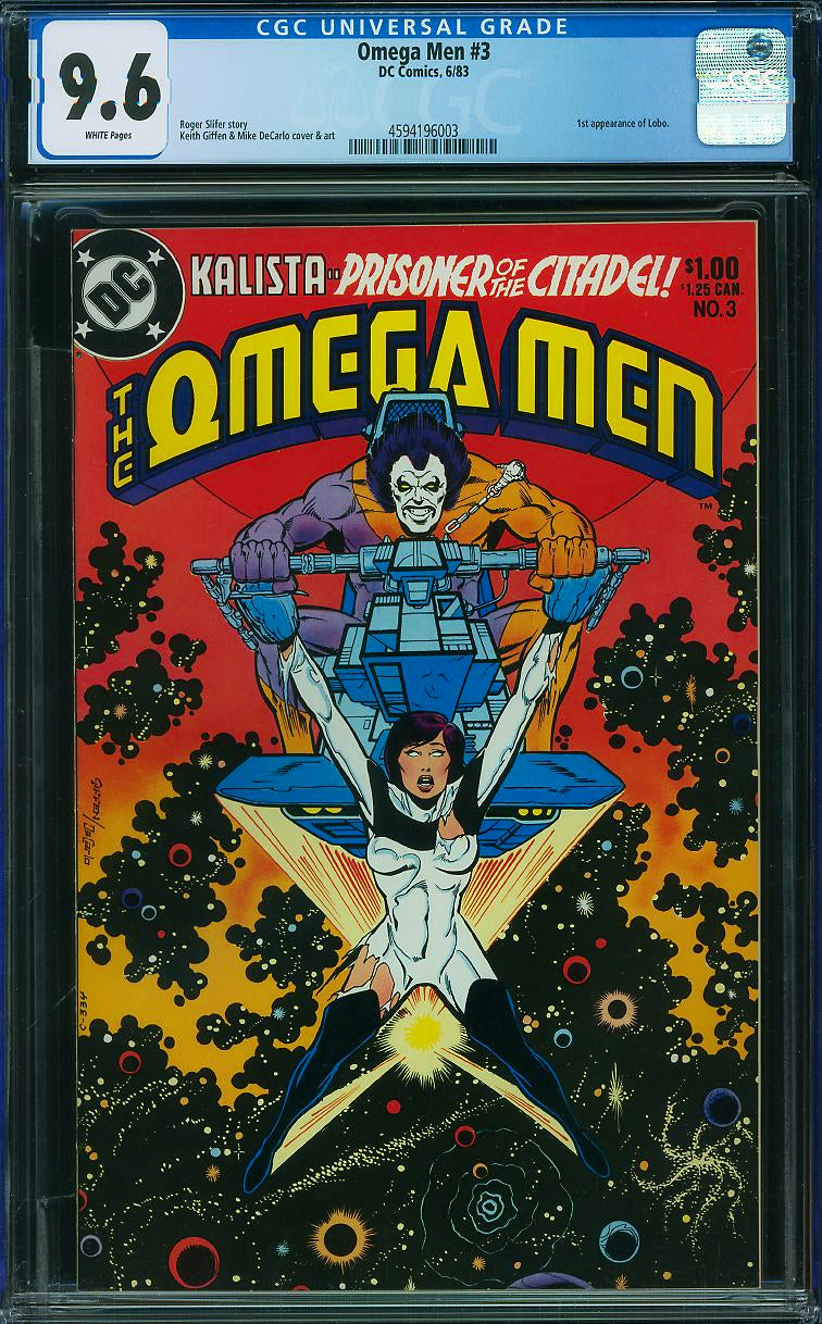 Omega Men #3 (1983) - CGC 9.6