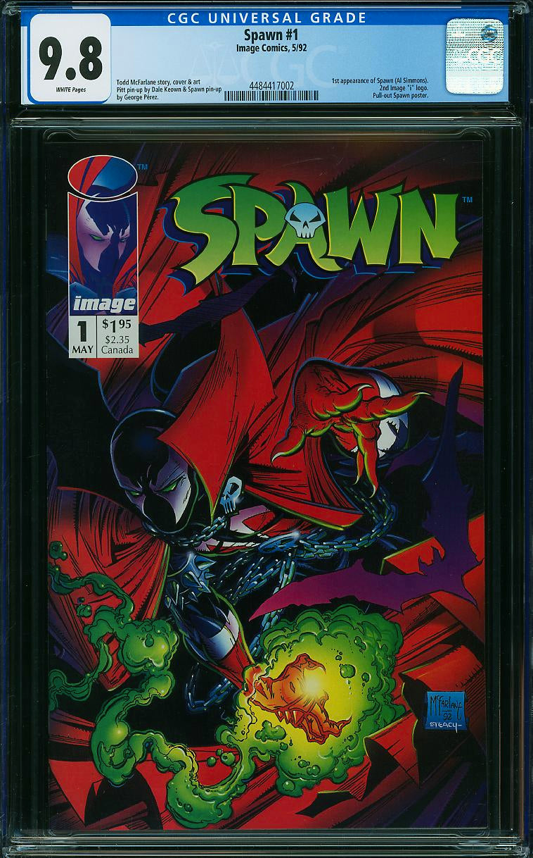 Spawn #1 (1992) - CGC 9.8