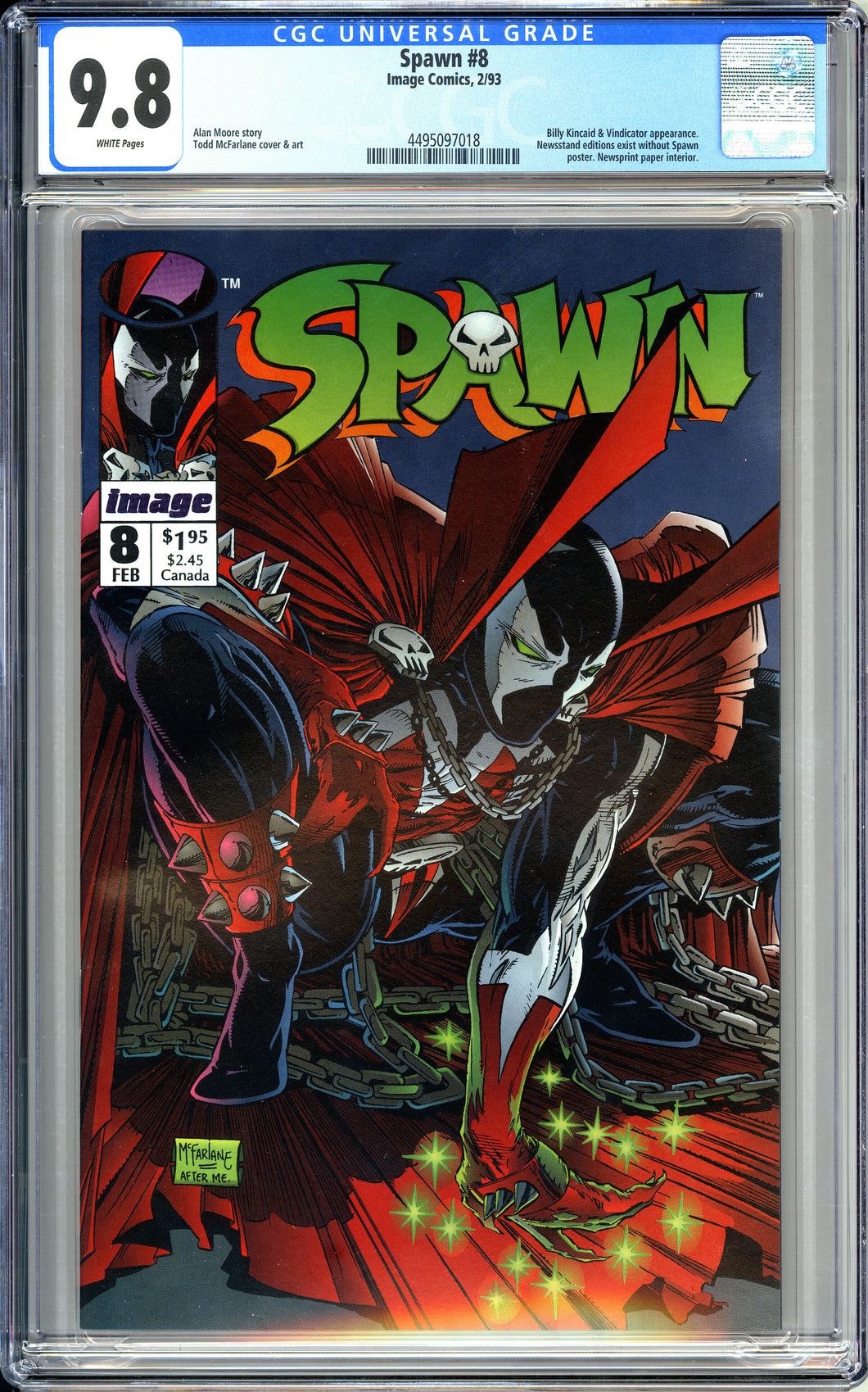 Spawn #8 (1993) - CGC 9.8