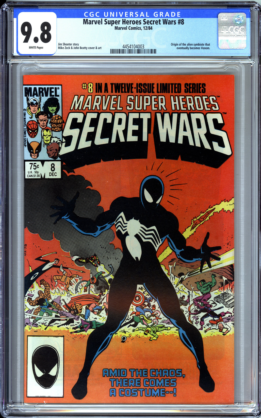 Marvel Super-Heroes: Secret Wars #8 (1984) - CGC 9.8