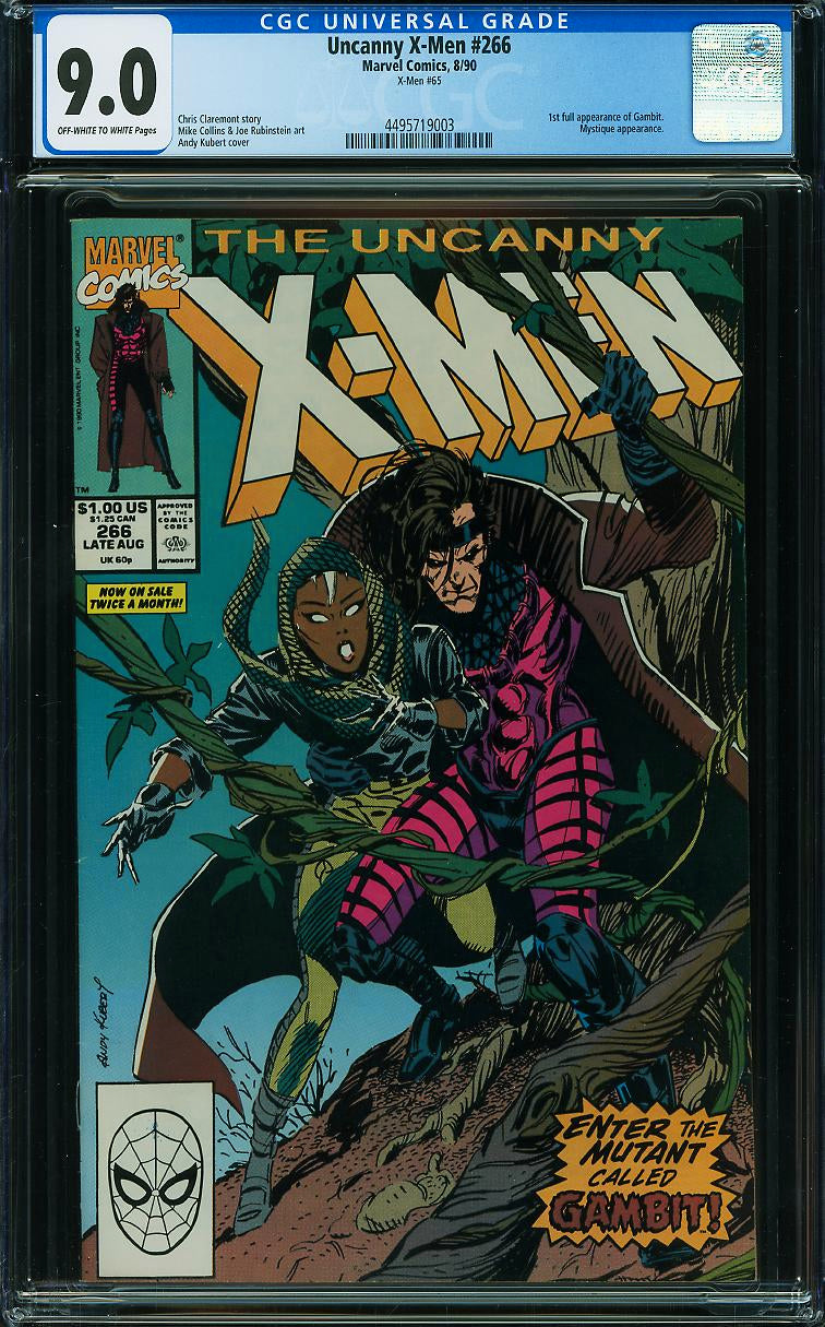 X-men #266 (1990) - CGC 9.0