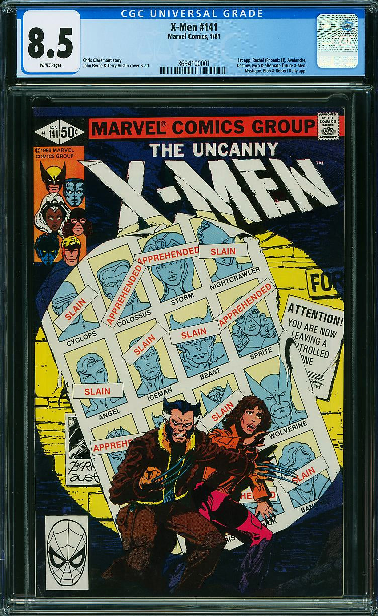 X-men #141 (1980) - CGC 8.5