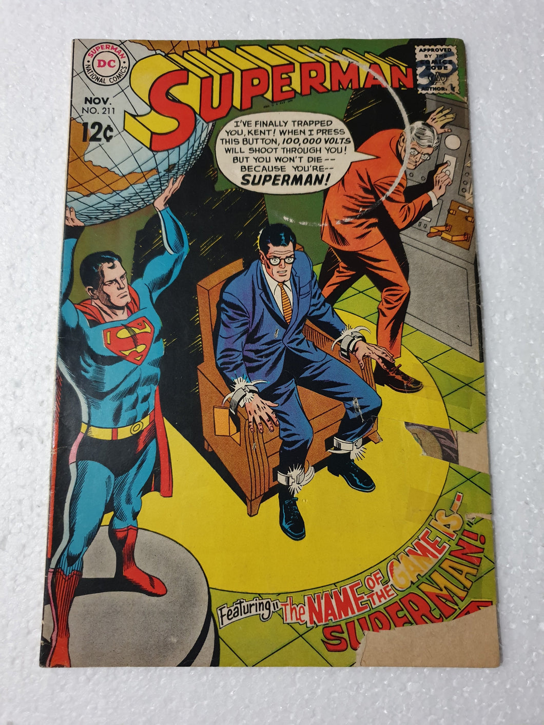 Superman #211 (1968) - GD