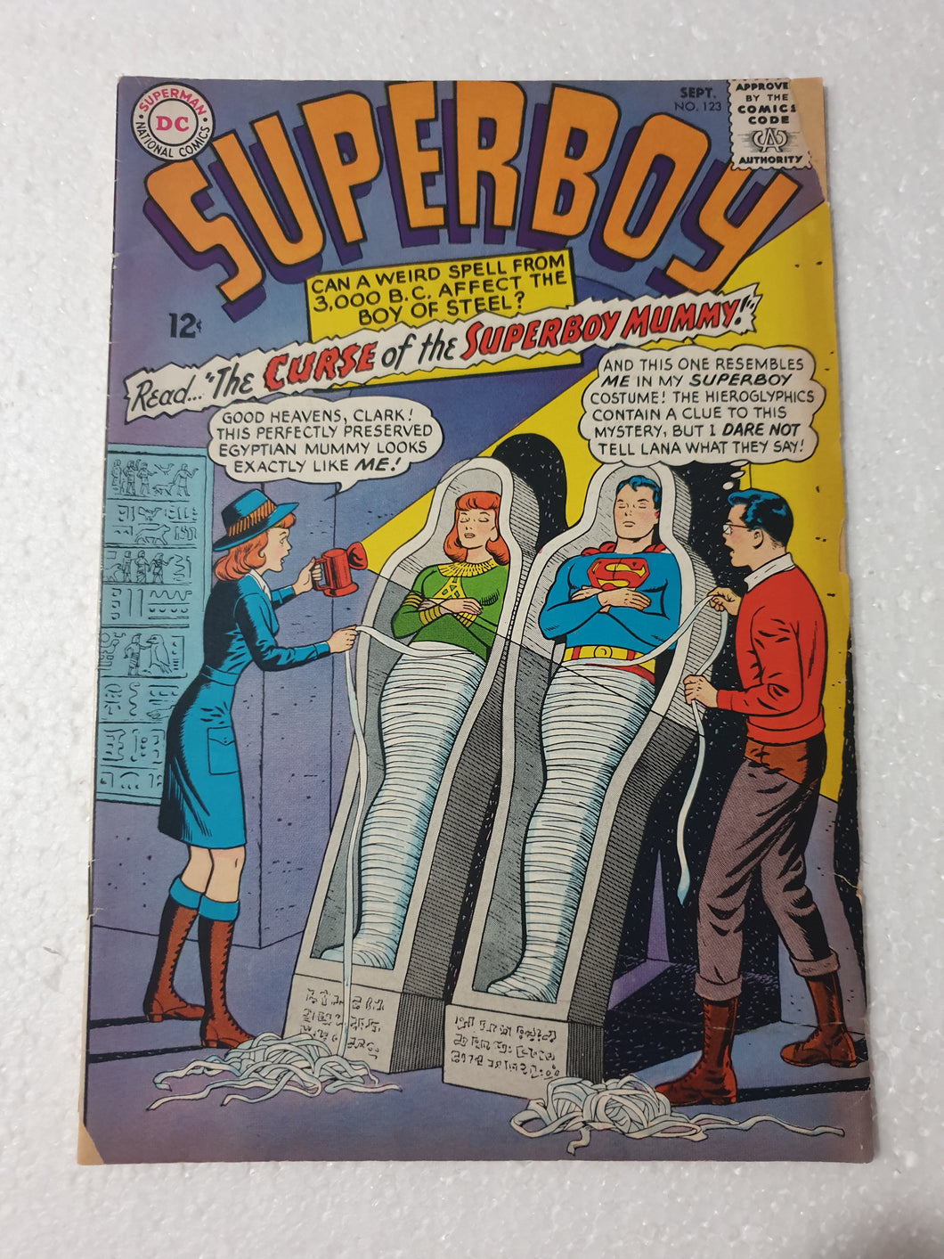 Superboy #123 (1965) - VG