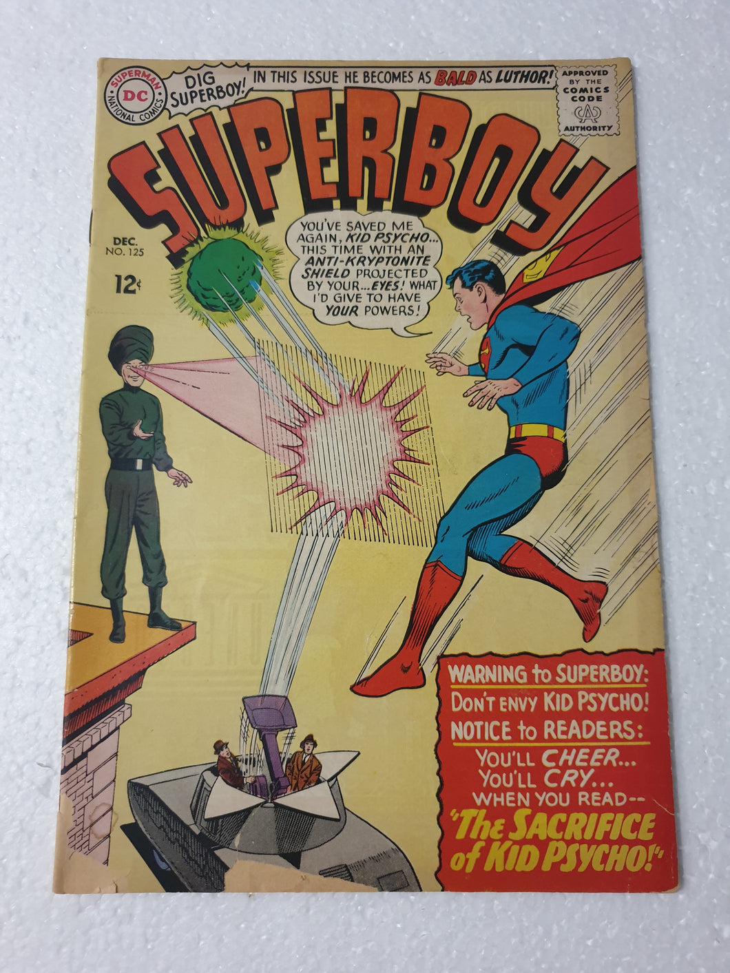 Superboy #125 (1965) - VG-