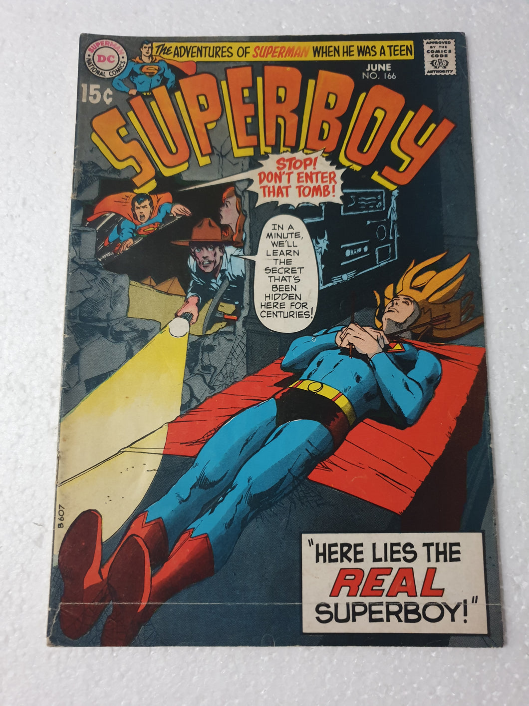 Superboy #166 (1970) - VG+