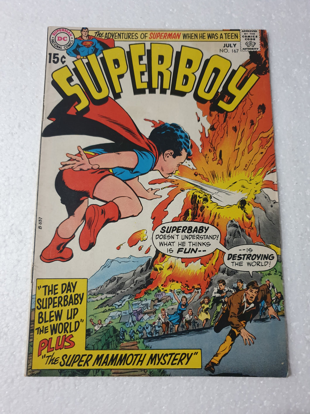 Superboy #167 (1970) - FN-