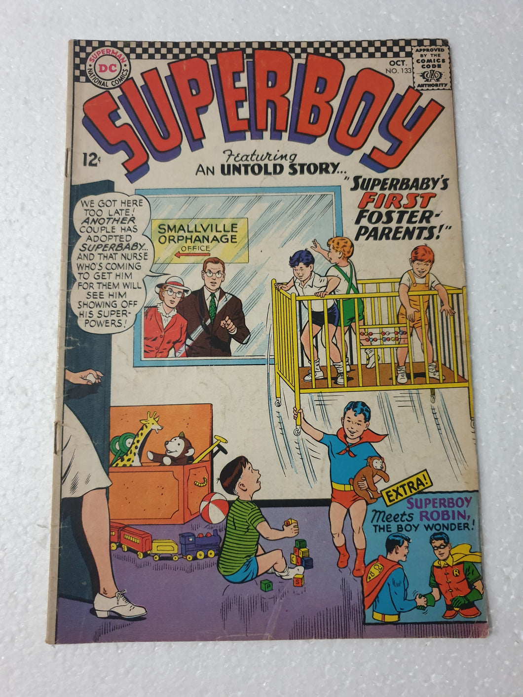 Superboy #133 (1966) - VG+