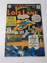 Load image into Gallery viewer, Superman&#39;s Girlfriend, Lois Lane #62 (1966) - GD-
