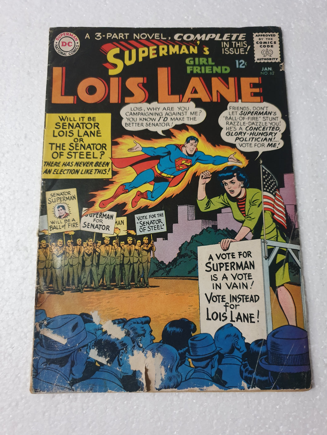 Superman's Girlfriend, Lois Lane #62 (1966) - GD-