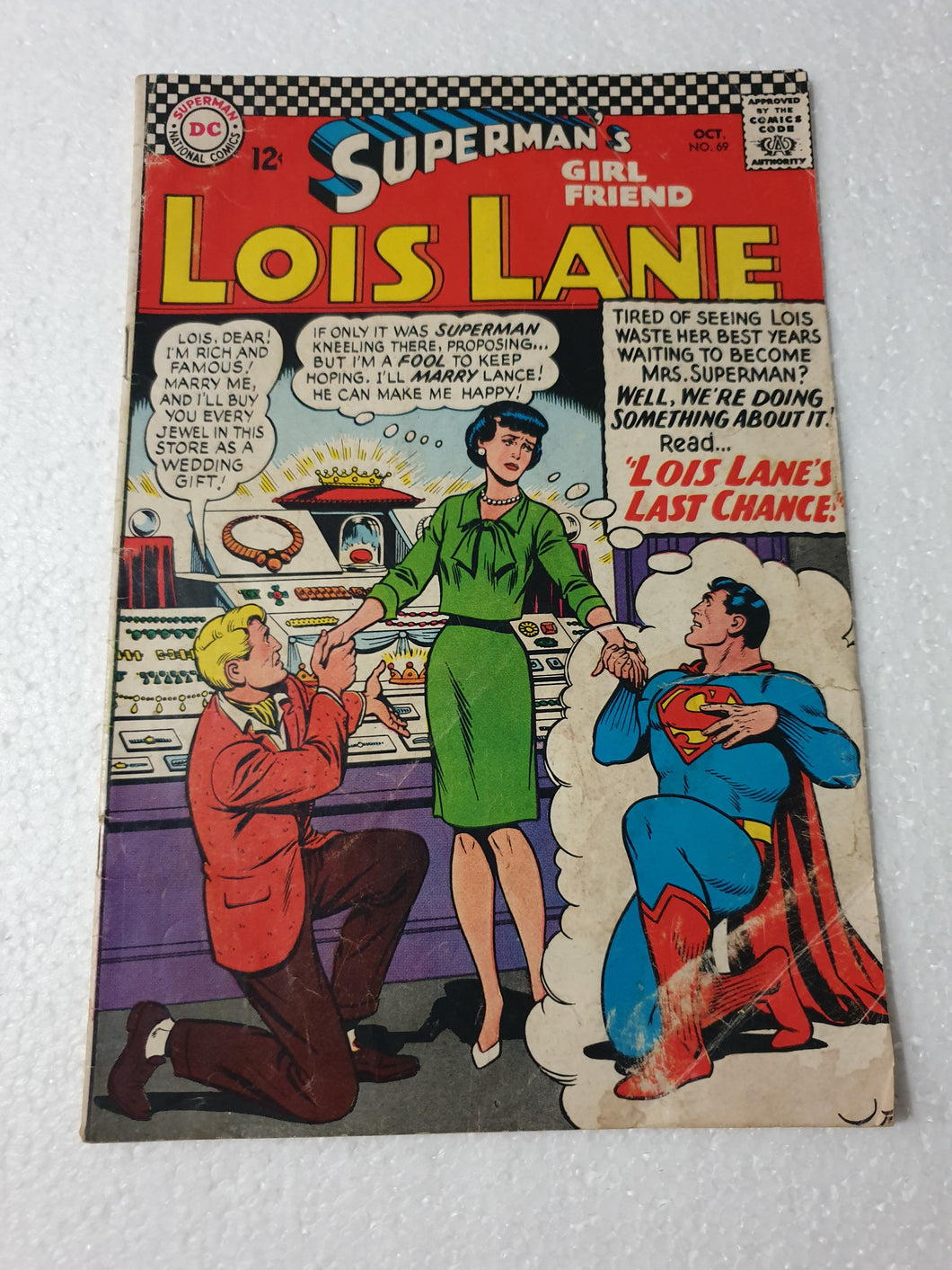 Superman's Girlfriend, Lois Lane #69 (1966) - GD