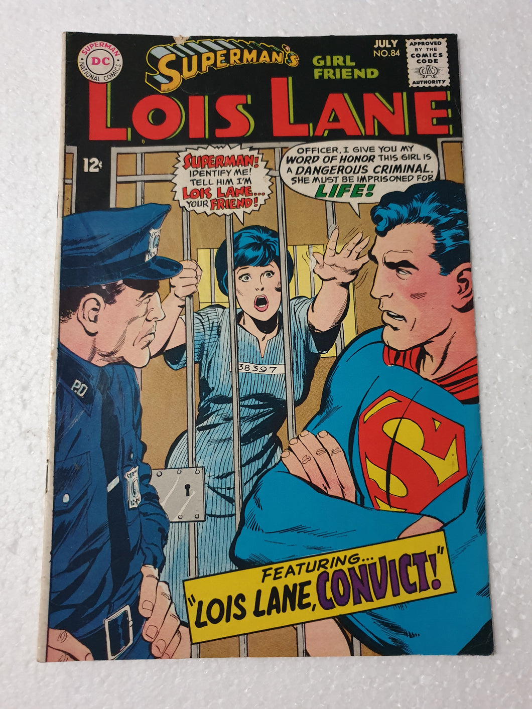 Superman's Girlfriend, Lois Lane #84 (1968) - VG-