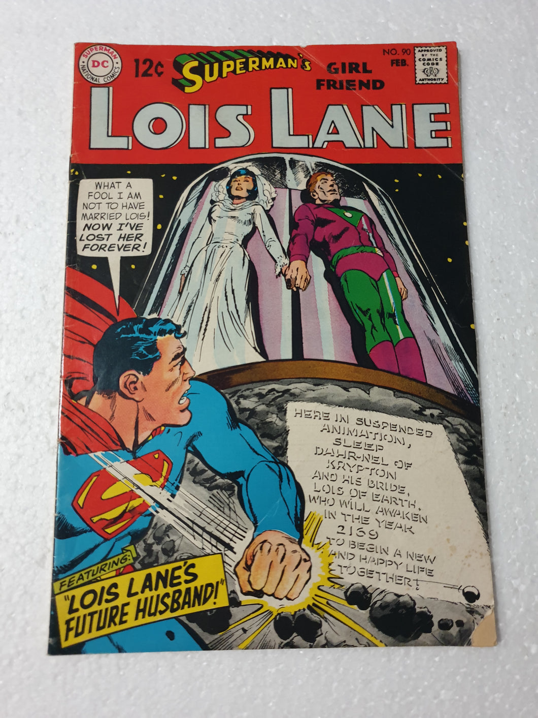 Superman's Girlfriend, Lois Lane #90 (1969) - GD/VG