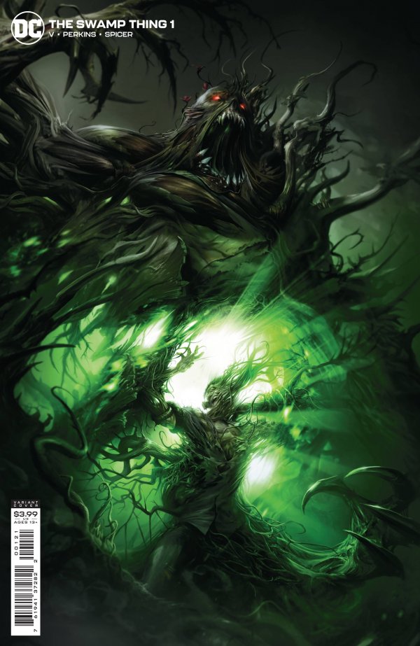 The Swamp Thing #1 - Mattina Variant